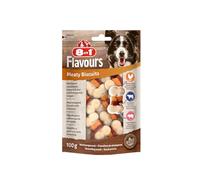8in1 Flavours Biscuits Viande Chien 100g