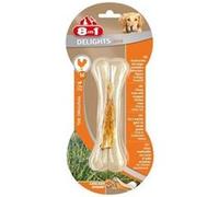 8in1 Delights Strong M - Os à Mâcher ferme garnis de poulet pour Chien Adulte de Taille Moyenne - 1 pièce (90g)