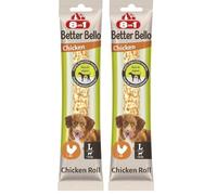 8in1Better Bello Roll L - Os à mâcher au Poulet pour Chien - Peau d’Origine Animale Hautement digestible - Idéal pour Les estomacs sensibles - sans colorants, arômes ou conservateurs artificiels