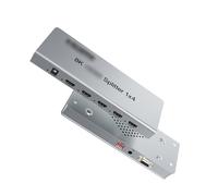 8K 1x4 HDMI Switcher 60Hz 4K 120Hz HDR CEC Support Gray