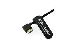 8K 2.1 HDMI Câble Haute Vitesse Câble Enroulé Tressé pour Atomos Ninja V, Portkeys BM5, pour Feelworld Moniteur, pour Canon C300, Z CAM E2, pour Sony FS5 FS7 A7S3 Caméras