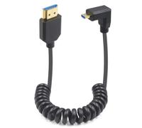8K Hdmi to Micro Hdmi 2.1 Cable 1,2M, Câble Hdmi vers Micro Hdmi2.1 48Gbps, Prend en charge la résolution 8K@60Hz, 4K@120Hz, Convient pour les ports Micro Hdmi des Tablettes/Appareils Photo