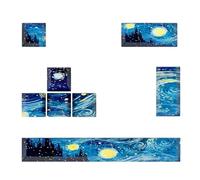8Key Esc Enter 6.25u SpaceBar Keycap Replacement PBT Five Side Dyes-Sub Original Profile Keycaps for Mechanical Keyboards Keycaps Not Fade Mechanical Keycaps