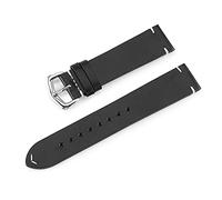 8KLANMMQ Bracelets de montre faits à la main en peau d'huile de cire vintage bracelet de montre en cuir véritable bracelets de montre en cuir de vachette couleurs marron 18 mm 20 mm 22 mm 24 mm