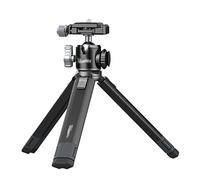 8KLANMMQ Camera Video Vlog Kit Camera Tripod Quick Release BallHead 2,5 kg Payload with Rotatable Cold Shoe 1/4-inch Interface (Color : Black)
