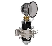 8KLANMMQ Microphone à condensateur pour téléphone portable avec chaîne nationale K et enregistrement en direct pour un son stéréo clair
