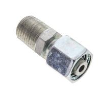 8L & 1/4'' NPT Acier zingue Raccord tournant droit avec filetage mâle 315 bar Ajustable ISO 8434-1