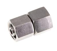 8L & 10L Acier inoxydable droit avec pivot 315 bar Joint torique FKM Cône d'etancheite ISO 8434-1