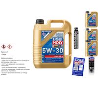 8L Liqui Moly LONGLIFE III 5W-30 Huile Moteur Cera Tec Pro-Line Motorspülung