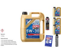 8L Liqui Moly LONGLIFE III 5W-30 Huile Moteur Huile-Schlamm-Spülung Cera Tec