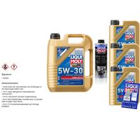8L Liqui Moly Longlife III 5W-30 huile moteur Pro-Line Nettoyant Moteur