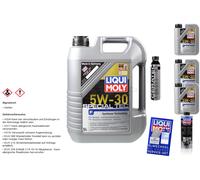 8L Liqui Moly Special Tec F 5W-30 Huile Moteur Cera Tec Pro-Line Motorspülung