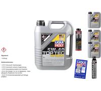 8L Liqui Moly Top Tec 4100 5W-40 huile moteur Conditionneur de Boues D'Huile
