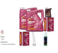 8L Mannolmotoröl Energy Combi Ll 5W-30 Incl. Additif Transfert D'Huile Reiniger