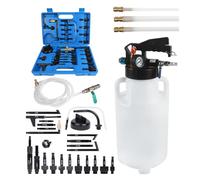 8L Pompe à huile de boîte de vitesses et 26 pièces Adaptateurs de remplissage d'huile de boîte de vitesses automatique ATF | Système de remplissage, distributeur et extracteur, Kit de système de rempl