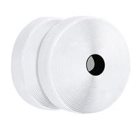 8M Bande Agrippantes Adhésives Rubans Adhésifs Bande Ruban Scratch Autocollant Moustiquaire Hook Loop Rouleau Scratch Autoadhésif pour moustiquaire fenetre, cadres photos Installation, 8m x 2 (Blanc)