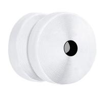 8M Bande Agrippantes Adhésives Rubans Adhésifs Bande Ruban Scratch Autocollant Moustiquaire Hook Loop Rouleau Scratch Autoadhésif, pour moustiquaire fenetre, Blanc 8m x 2