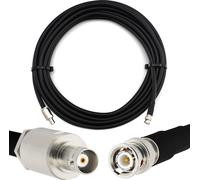 8m BNC mâle à BNC femelle Câble coaxial BNC mâle à femelle RG214 Extension 50 Ohm - pour HAM CB Radio Antenne TOS Mesureur Amateur Ondes Courtes HF