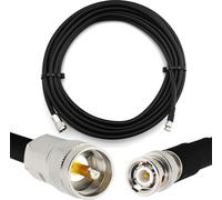 8m BNC mâle vers PL259 CB Câble coaxial BNC vers UHF mâle RG213 Extension 50 Ohm - pour HAM CB Radio Antenne TOS Mesureur Amateur Ondes Courtes HF