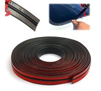 8m Joint Caoutchouc de Pare-Brise, 19mm Bande Étanchéité Pare-Brise, T Bande D'Étanchéité Joint Voiture, Joint de Porte, Bande Joint Voiture Universelpour Portes, Coffres, Capots de Voitures