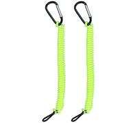 8M0092850 Cordon de rechange pour interrupteur d'arrêt d'urgence Mercruiser Marine Bateau Cordon de sécurité 125 cm de long - Remplace 15920T54 15920A54 (clip en alliage d'aluminium vert)