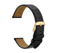 8mm 10mm 12mm 14mm 16mm 18mm 20mm Bracelet de Montre en Cuir pour Dames Bracelet de Remplacement de Boucle en Acier Inoxydable, 12mm