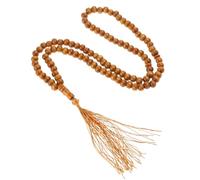8mm 99 perles perles de prière avec arrêts de perles musulmans bois bijoux religieux musulmans prière 99 glands islamiques Misbaha