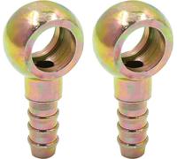 8mm ID Tuyau Barbe 14mm Raccord Banjo ligne essence motocyclette 2pcs
