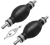 8mm Poire d'Amorçage Carburant Auto Bateau, 2Pcs Carburant Diesel Pompe à Main pour Transférer le Gaz Carburant Diesel Eau Liquide Automobile Jardin Pompe