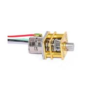 8mm Precision 2-phase 4-wire D-shaft Reduction Gear Step electronic starter Full Metal Gearbox Gear Stepper electronic starter Robot Digital Camera ICXLPMC