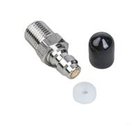 8mm Quick, Connect Check, Valve avec filtre, M10 × 1, raccord hydraulique, pour haute pression, pompes - Acier inoxydable, coupleur rapide et joint de remplissage