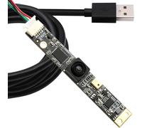 8Mp Usb Camera Module With Microphone, 102 Degree Wide Angle Laser Engraving Camera For Lightburn, Fixed Focus 4K Uvc Webcam For Computer, Raspberry Pi