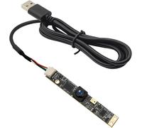 8Mp Usb Camera Module With Microphone - Wide Angle Fixed Focus 4K For Laser Engraver Embedded Uvc Webcam Board - Small Security Camera For Pc, Raspberry Pi