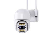 8MP WiFi Caméra De Surveillance 8M Double Lentille AI Humain Détecter Auto-croisière P2P 5Ghz WiFi sans Fil De Sécurité Extérieure PTZ Caméra IP