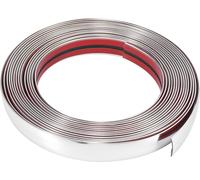 8mx25mm PVC Chrome Argenté Garniture Bande pour Voiture Corps Porte Fenêtre