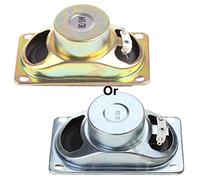 8Ohm 5W Full Stereo Woofer Haut-Parleur Rectangle Forme Mobile Enceintes Bobines Sound Box