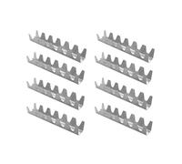 8Pc Acier Inoxydable Burritos CrêPes Stand Taco Holder Shell Cuisson Alimentaire Rack pour Lave-Vaisselle Four Grill