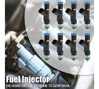 8pcs 0280158138 7C3EAB 7C3Z9F593A Voiture Essence Carburant Injecteur Buse