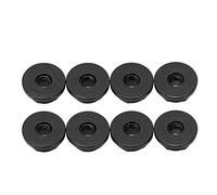 8pcs 1/24 M2 ALLIME ALLIME ANTI LOBLE ALLIME ALLIAGE NYON BRIBUDAGE ANTI LORD M2 HEX LOCKING ÉCRITS POUR Axial pour SCX24 (Noir)