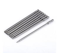 8pcs 150mm Tournevis Bits Tournevis à Embout Magnétique Tournevis Torx Tournevis à Tige Hexagonale S2 T8-T40 (8pcs 150mm T8-T40)