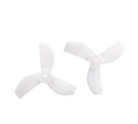 8pcs 4 Paires 35 mm-3 35 mm 3- PC PROPELLE 1 0 mm Compatible avec RC Freestyle TinyWhoop Drones 08028 Motors Pièces de Drones Bricolage(4Pairs 3Blade White)
