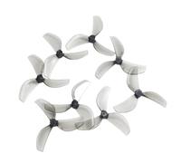 8pcs 45 mm 3-PC Propriété 1 mm 1. 5 mm pour les drones RC FPV Racing Freestyle 1. 8inch cinewhoop de dents compatible avec la plupart des quadcoptères 4 paires(Gray 1mm - 8Pcs)
