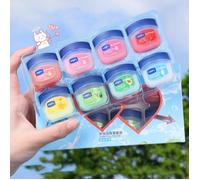 8PCS-Baume à vaseline Hydratant et Non Collant, Rouge à Lèvres, Longue Durée, Plante Naturelle, Anti Contatio
