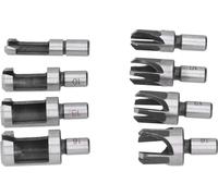 8pcs bois connecteur foret coupe-bit acier carbone industriel type griffe de tonneau f��r manière électrique durable
