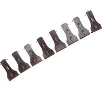 8Pcs Brick Hook Clips Steel Brick Hanger Fits Standard Size Bricks 2 1/4 Inch to 2 3/8 Inch in Height