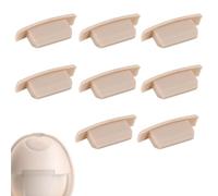 8pcs Capuchons pour Embout de Tire-Lait pour Eufy E10/E20/S1/S1 Pro, Silicone Couvercle de Bec Tire-Lait Éviter la Poussière et les Fuites par le Haut