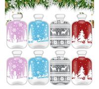 8PCS Chaufferette Main Reutilisable, Chauffe-Mains Snap Click, Chauffe Mains Enfant, Chaufferette Main de Poche en Déplacement, Mini Bouillotte Main pour Cadeau Bureau Voyage