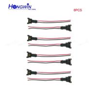 8pcs Connecteur De Fiches D'injecteur De Carburant Étanche Ev1, Pour Bosch440cc 650cc 850cc 1000cc, Avec Broche Et Fil Nipseyteko