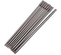 8pcs Embout Torx Long 200mm Hex Tige Tamper Proof Tournevis Torx Embouts | Saipor Magnétiques Embout Torx T8, T10, T15, T20, T25, T27, T30, T40 pour Tournevis et Visseuse électrique