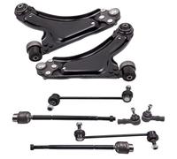 8PCS Ensemble de Bras de Suspension Kit Avant pour Opel Corsa C / Combo Tour / Tigra Twintop Joint à Rotule